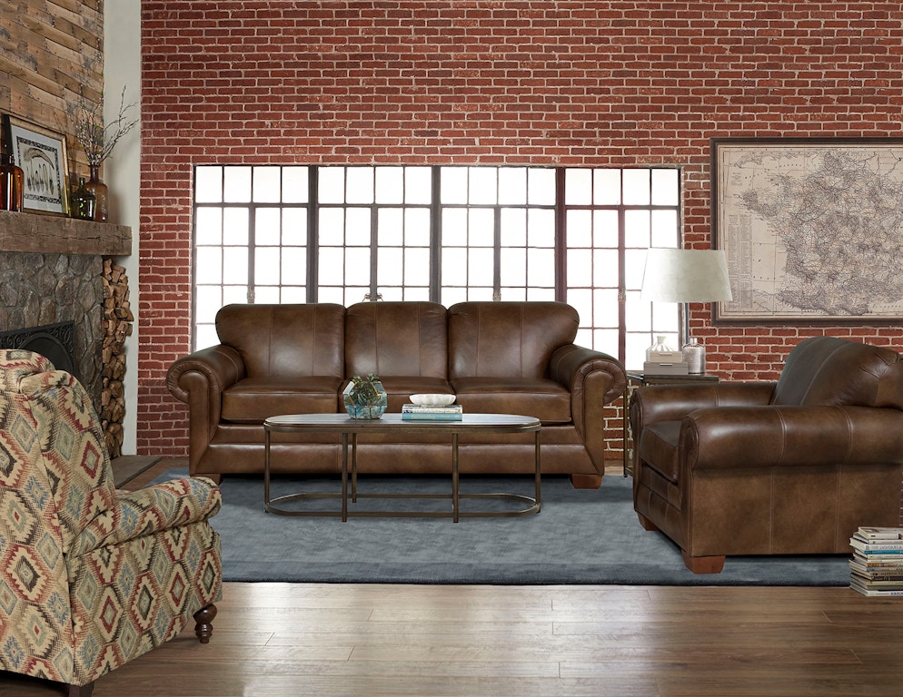 england furniture leather sofa